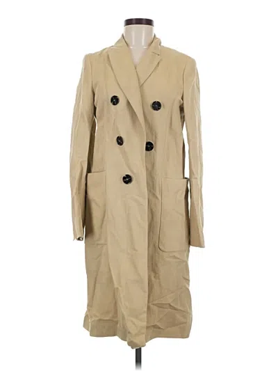 Pre-owned Zara Trenchcoat In Tan