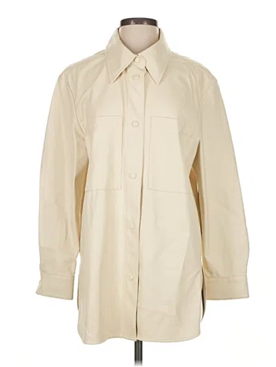 Pre-owned Zara Trenchcoat In White
