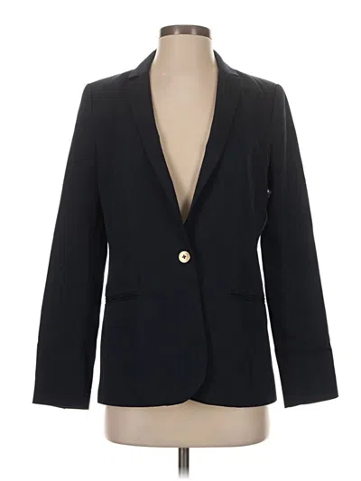 Pre-owned Zara Trf Blazer Jacket In Black