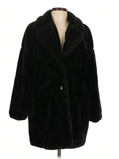 Pre-owned Zara Trf Cardigan Sweater In Black