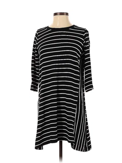 Pre-owned Zara Trf Casual Dress In Black