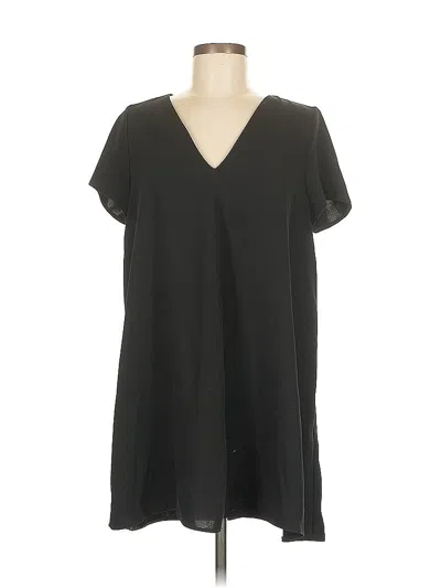 Pre-owned Zara Trf Casual Dress In Black