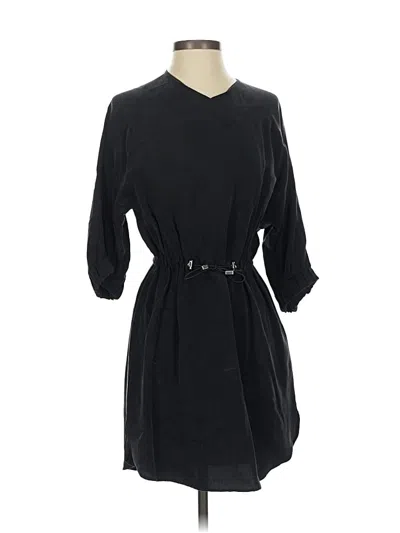 Pre-owned Zara Trf Casual Dress In Black