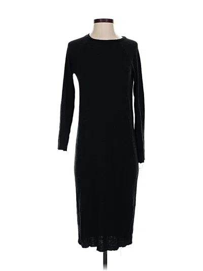 Pre-owned Zara Trf Casual Dress In Black