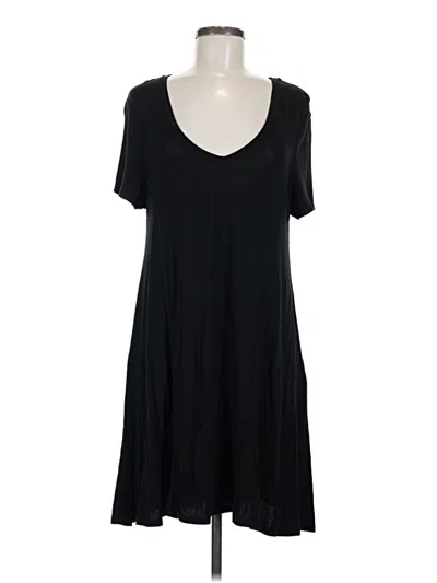 Pre-owned Zara Trf Casual Dress In Black