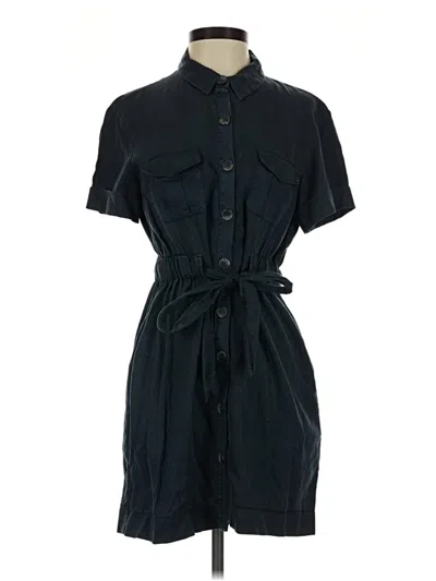 Pre-owned Zara Trf Casual Dress In Black