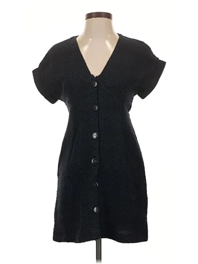 Pre-owned Zara Trf Casual Dress In Black