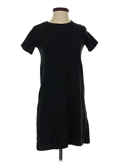 Pre-owned Zara Trf Casual Dress In Black