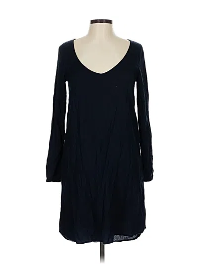 Pre-owned Zara Trf Casual Dress In Blue