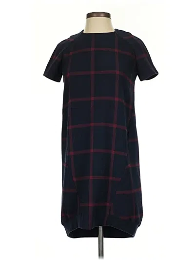 Pre-owned Zara Trf Casual Dress In Blue