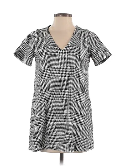 Pre-owned Zara Trf Casual Dress In Gray