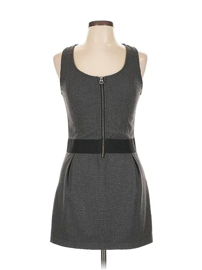 Pre-owned Zara Trf Casual Dress In Gray
