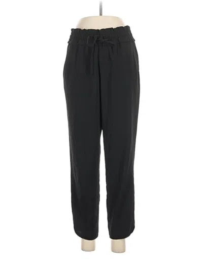 Pre-owned Zara Trf Casual Pants In Black