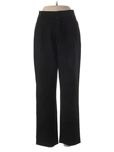 Pre-owned Zara Trf Casual Pants In Black