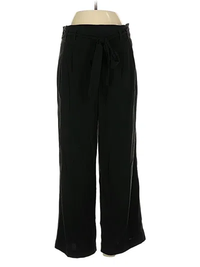 Pre-owned Zara Trf Casual Pants In Black