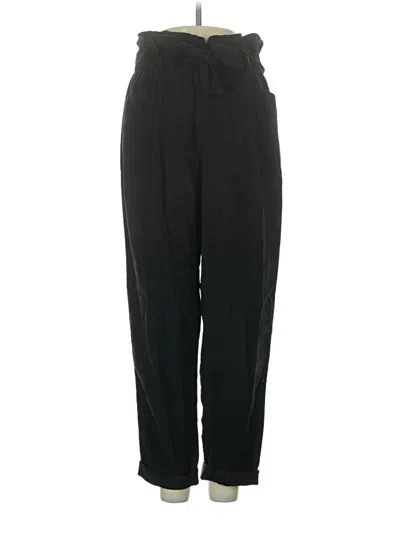 Pre-owned Zara Trf Casual Pants In Black