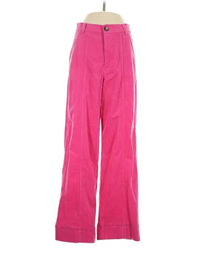 Pre-owned Zara Trf Casual Pants In Pink