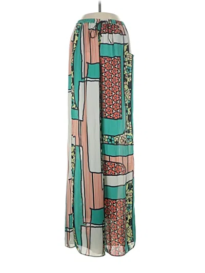 Pre-owned Zara Trf Casual Pants In Teal