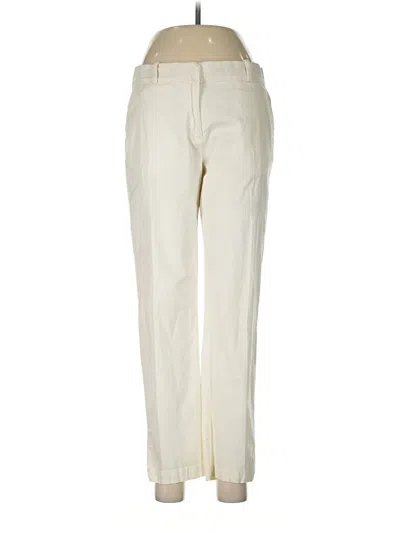 Pre-owned Zara Trf Casual Pants In White