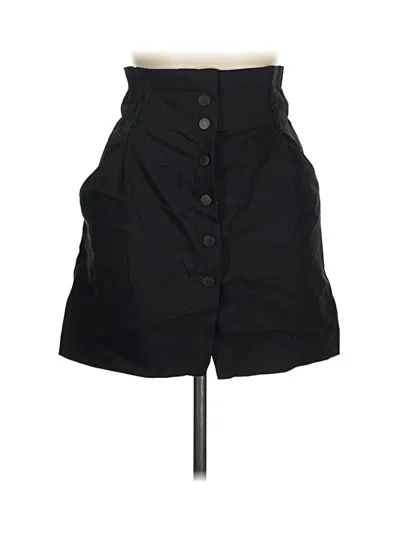 Pre-owned Zara Trf Casual Skirt In Black