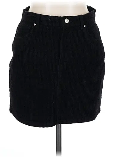 Pre-owned Zara Trf Casual Skirt In Black