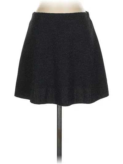 Pre-owned Zara Trf Casual Skirt In Gray