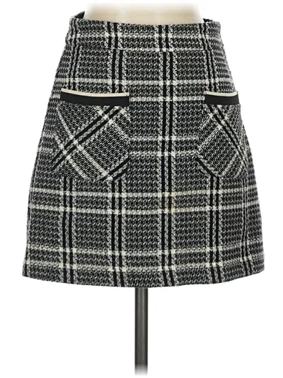 Pre-owned Zara Trf Casual Skirt In Gray
