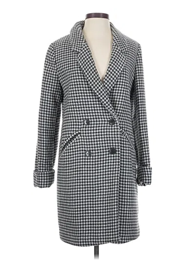 Pre-owned Zara Trf Coat In Gray