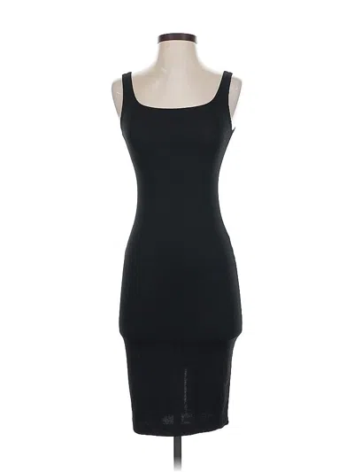 Pre-owned Zara Trf Cocktail Dress In Black