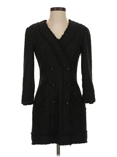 Pre-owned Zara Trf Cocktail Dress In Black