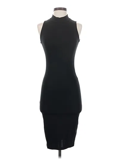 Pre-owned Zara Trf Cocktail Dress In Black