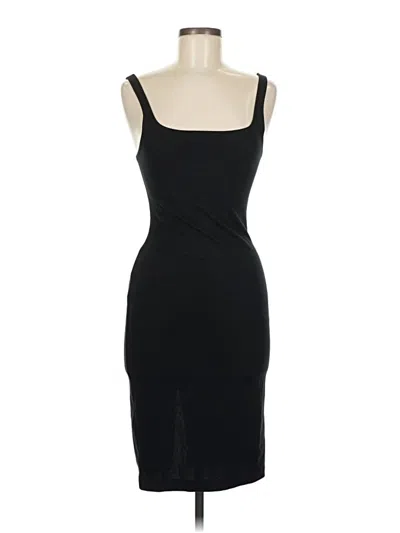 Pre-owned Zara Trf Cocktail Dress In Black