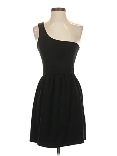 Pre-owned Zara Trf Cocktail Dress In Black