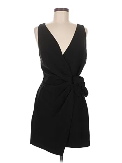 Pre-owned Zara Trf Cocktail Dress In Black
