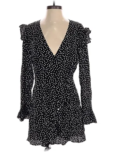Pre-owned Zara Trf Cocktail Dress In Black