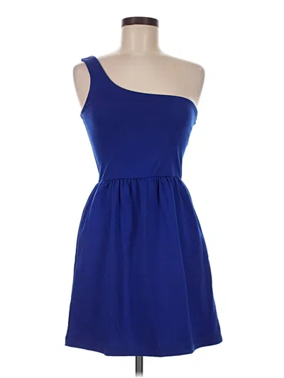 Pre-owned Zara Trf Cocktail Dress In Blue