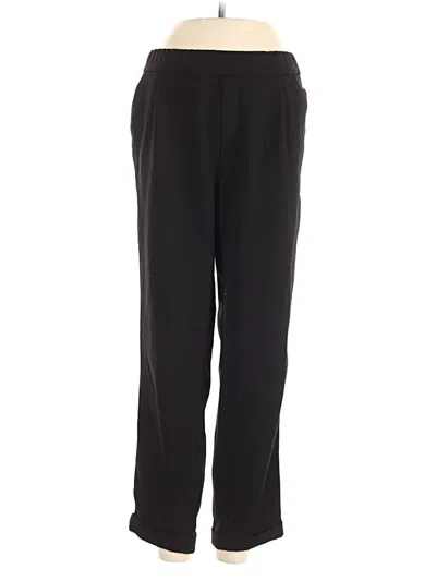 Pre-owned Zara Trf Dress Pants In Black