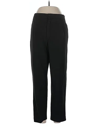 Pre-owned Zara Trf Dress Pants In Black
