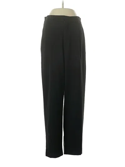 Pre-owned Zara Trf Dress Pants In Black