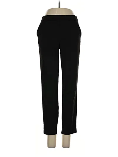 Pre-owned Zara Trf Dress Pants In Black