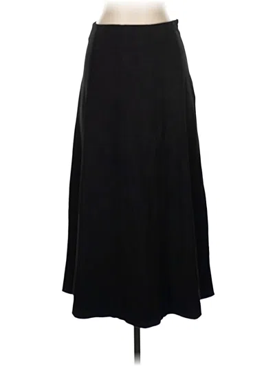 Pre-owned Zara Trf Formal Skirt In Black