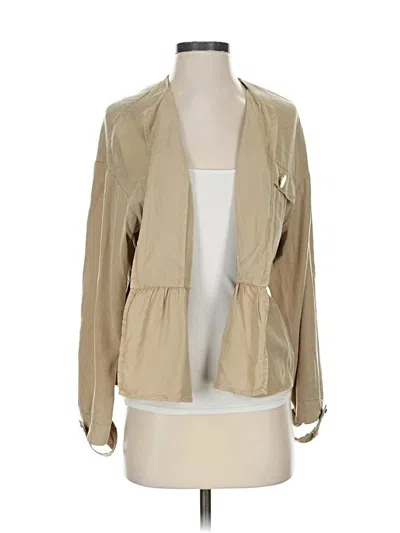 Pre-owned Zara Trf Jacket In Brown