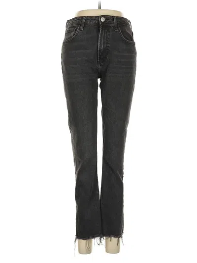 Pre-owned Zara Trf Jeans In Black