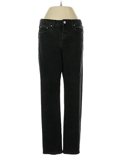 Pre-owned Zara Trf Jeans In Black