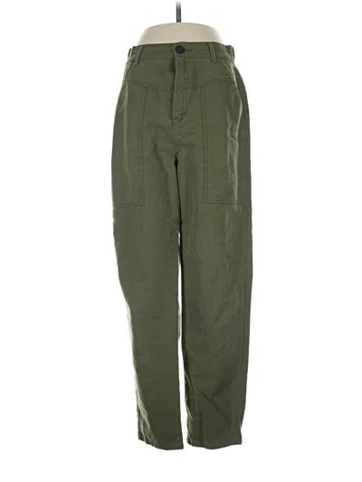 Pre-owned Zara Trf Jeans In Green
