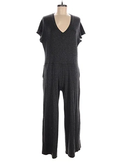 Pre-owned Zara Trf Jumpsuit In Gray