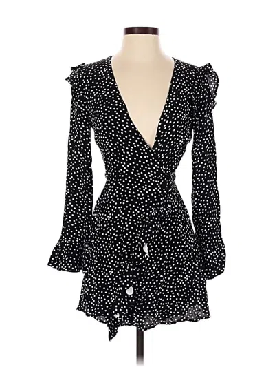 Pre-owned Zara Trf Romper In Black