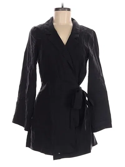 Pre-owned Zara Trf Romper In Black