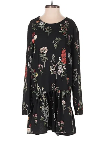 Pre-owned Zara Trf Romper In Black