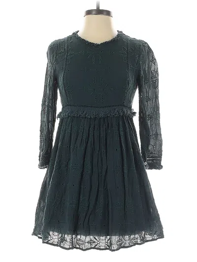 Pre-owned Zara Trf Romper In Blue